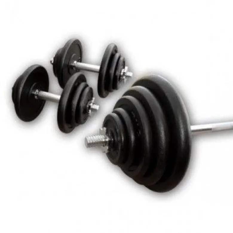 Gietijzeren Halter Plus Set 100kg