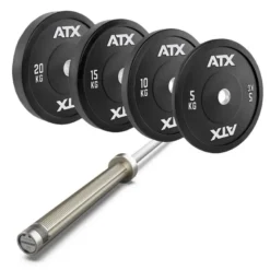 Gungnir / ATX Gym Bumper Plates Halterset 120 kg