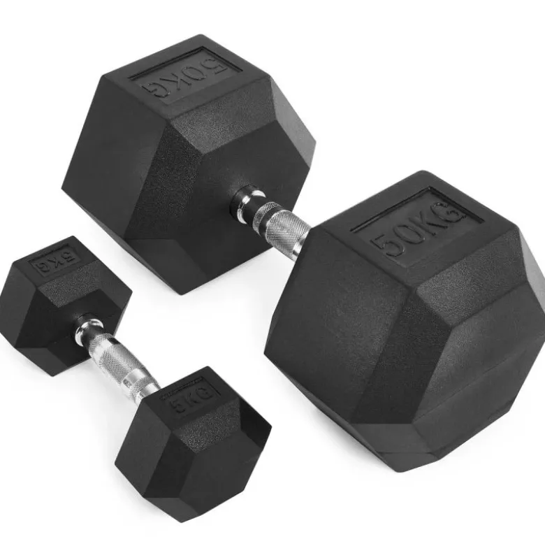 Hex Dumbbells Rubber