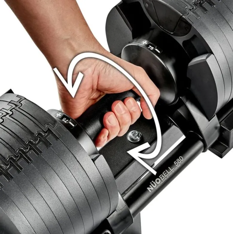 Nuobell Adjustable Dumbbells 5 - 80 lbs