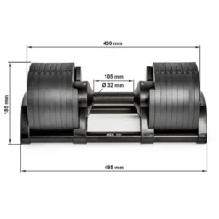 Nuobell Adjustable Dumbbells 5 - 80 lbs