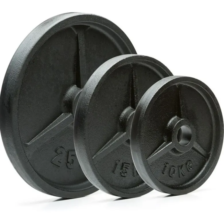 Olympische Halterset 145 kg Gietijzer