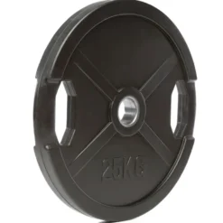 Olympische Halterset 145 kg Rubber-⁠Gripper