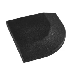 Rubbertegel 100 x 100 x 2 cm -⁠ CleanFit -⁠ Zwart