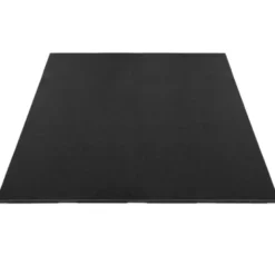Rubbertegel 100 x 100 x 2 cm -⁠ CleanFit -⁠ Zwart