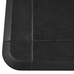 Rubbertegel 100 x 100 x 2 cm -⁠ CleanFit -⁠ Zwart