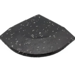 Rubbertegel 100 x 100 x 2 cm -⁠ CleanFit -⁠ Zwart/grijs