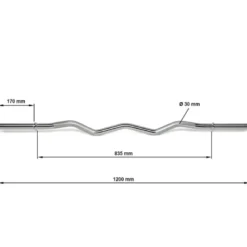 Standaard curlstang 120 cm