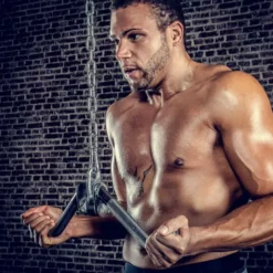 Triceps/Curl-greep 50cm - Licht gebogen