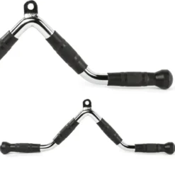 Tricepsgreep gebogen met ergo-⁠rubbergrip