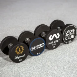 Urethaan Dumbbell Sets -⁠ Eigen Logo