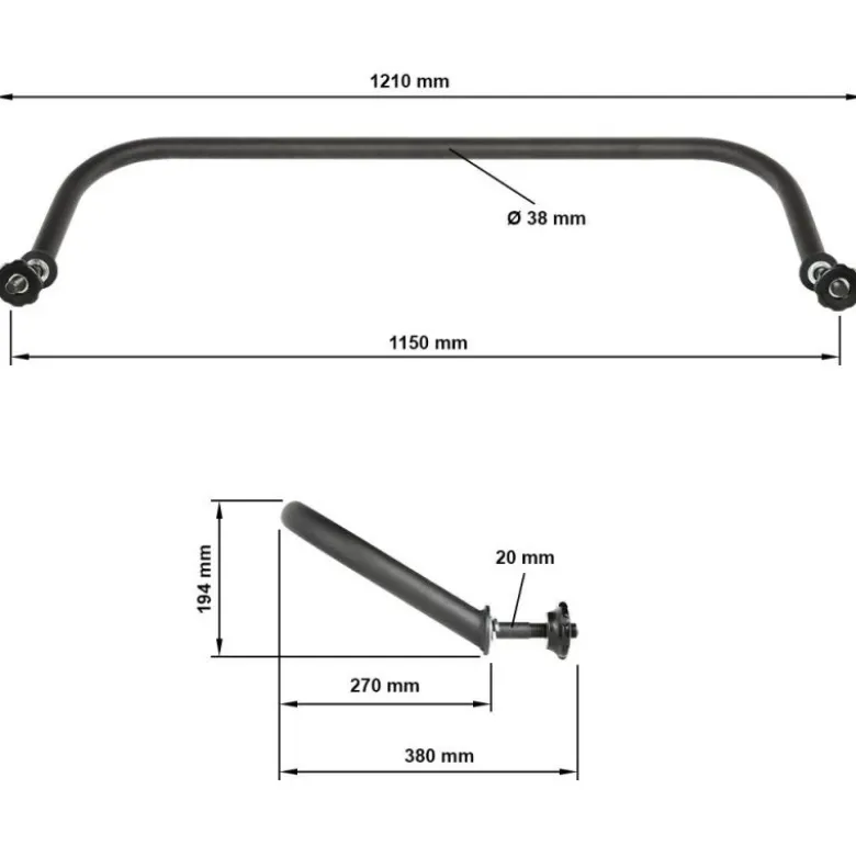 Verbindingsbeugel voor Squat Stands