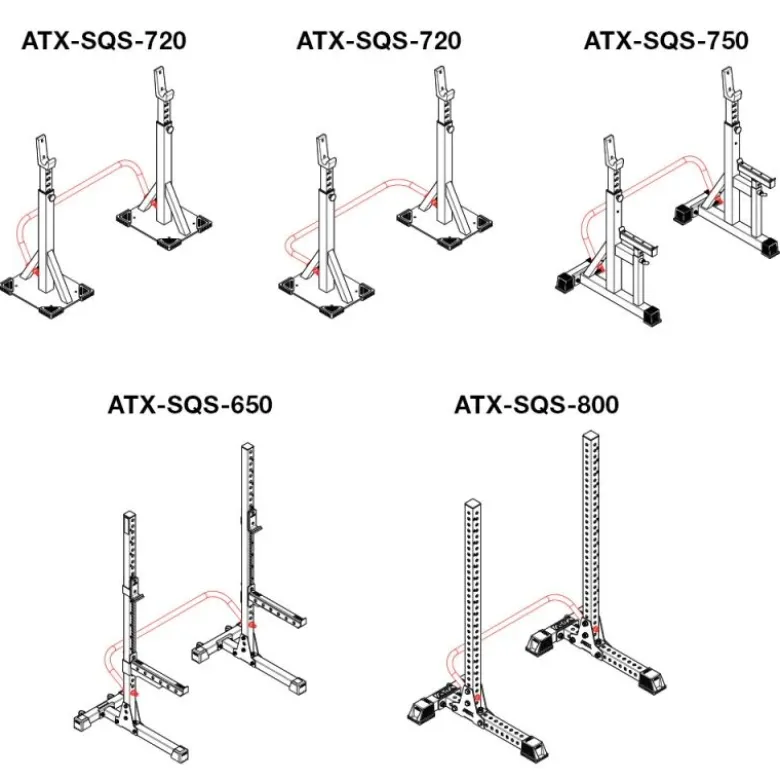 Verbindingsbeugel voor Squat Stands